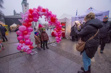 Walentynki 2024 w Chełmnie - mieście zakochanych z zespołem Kwiat Jabłoni/ Fot. PITREX