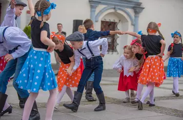 Święto tańca na rynku w Chełmnie/ Fot. Pitrex