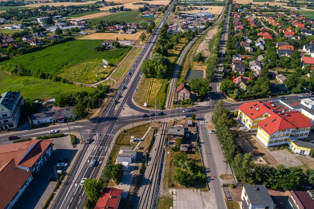  Trasa kolejowa Toruń - Chełmża/ Fot. Szymon Zdziebło