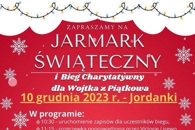 Jarmark Świąteczny i Bieg Charytatywny w Lisewie [PROGRAM]