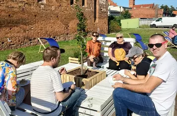 Podczas realizacji projektu WspółpracujeMY w Chełmnie (fot: arch. WspółpracujeMY)