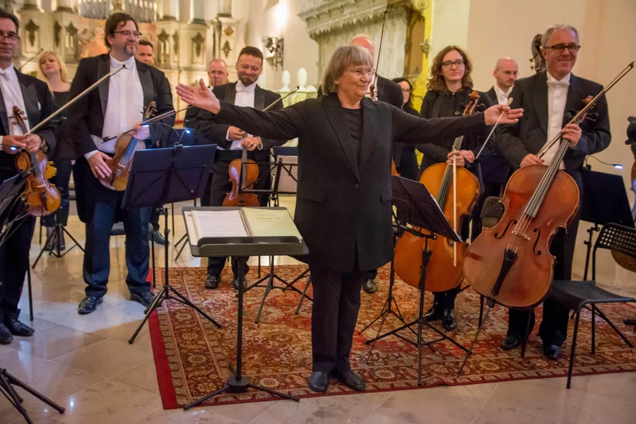 Koncert zespołu Amadeus pod dyrekcją Agnieszki Duczmal w Chełmnie (fot. Pitrex)