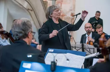 Koncert zespołu Amadeus pod dyrekcją Agnieszki Duczmal w Chełmnie (fot. Pitrex)