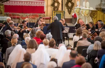 Koncert zespołu Amadeus pod dyrekcją Agnieszki Duczmal w Chełmnie (fot. Pitrex)