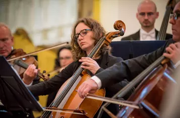 Koncert zespołu Amadeus pod dyrekcją Agnieszki Duczmal w Chełmnie (fot. Pitrex)