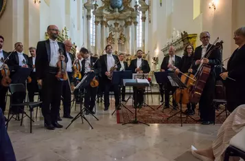 Koncert zespołu Amadeus pod dyrekcją Agnieszki Duczmal w Chełmnie (fot. Pitrex)