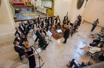 Koncert zespołu Amadeus pod dyrekcją Agnieszki Duczmal w Chełmnie (fot. Pitrex)