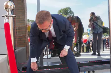 Otwarcie nowej siedziby Starostwa Powiatowego w Chełmnie (fot. Agnieszka Waszkiewicz)