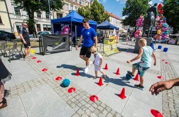 Wibracje Letniego Przesilenia na rynku w Chełmnie/ Pitrex