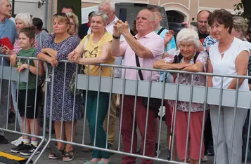 Uroczystości wojskowe na rynku w Chełmnie/ AW