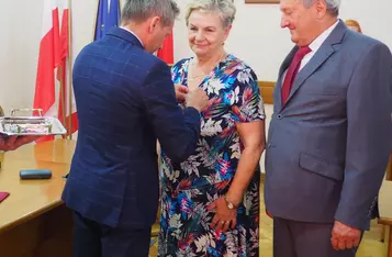 Uroczystość złotych godów w Urzędzie Miasta Chełmna/ AW