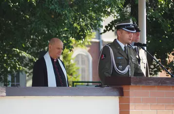 Przysięga wojskowa w Chełmnie/ Fot. AW