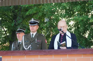 Przysięga wojskowa w Chełmnie/ Fot. AW