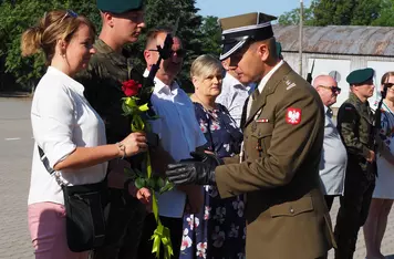 Przysięga wojskowa w Chełmnie/ Fot. AW