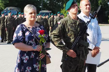 Przysięga wojskowa w Chełmnie/ Fot. AW