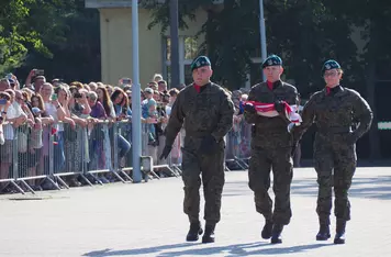 Przysięga wojskowa w Chełmnie/ Fot. AW