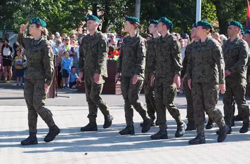 Przysięga wojskowa w Chełmnie/ Fot. AW