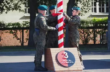 Przysięga wojskowa w Chełmnie/ Fot. AW