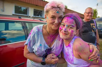 Dzień Kolorów Holi i Festiwal Baniek Mydlanych w Chełmnie/ fot. PITREX