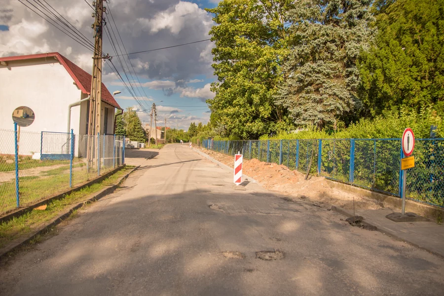 Remont ul. Kilińskiego w Chełmnie/ fot. PITREX