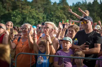 Mieszkańcy gminy Chełmno bawili się na imprezie dożynkowej w Podwiesku/ Fot. Pitrex