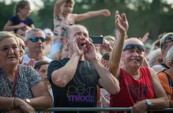 Mieszkańcy gminy Chełmno bawili się na imprezie dożynkowej w Podwiesku/ Fot. Pitrex