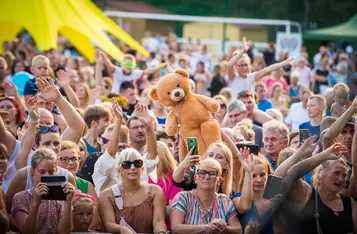 Mieszkańcy gminy Chełmno bawili się na imprezie dożynkowej w Podwiesku/ Fot. Pitrex