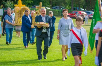 Mieszkańcy gminy Chełmno bawili się na imprezie dożynkowej w Podwiesku/ Fot. Pitrex