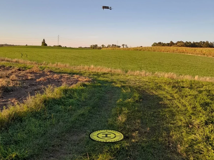 Strażacy przeszukiwali kilkadziesiąt hektarów lasu i kukurydzy/ Fot. OSP Trzebcz Szlachecki