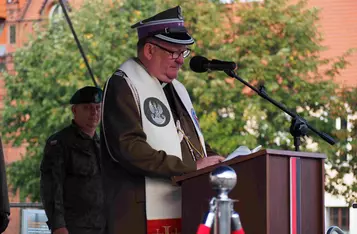 Przysięga wojskowa w Chełmnie/ Fot. AW