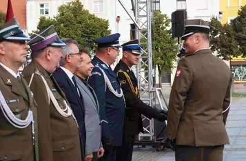 Przysięga wojskowa w Chełmnie/ Fot. AW