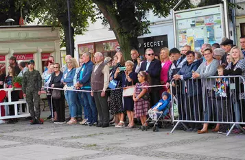 Przysięga wojskowa w Chełmnie/ Fot. AW