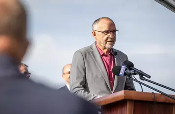 Uroczyste otwarcie drogi ze Stolna do Wąbrzeźna/ Fot. Szymon Zdziebło tarantoga.p