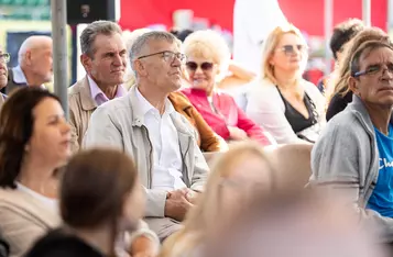 Uroczyste otwarcie drogi ze Stolna do Wąbrzeźna/ Fot. Szymon Zdziebło tarantoga.p