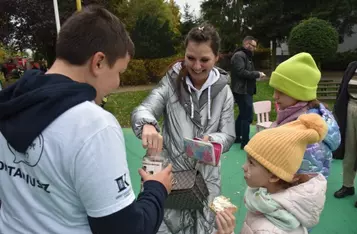 W Unisławiu odbył się piknik charytatywny dla Marcina Mrugalskiego/ Fot. GOK Unisław