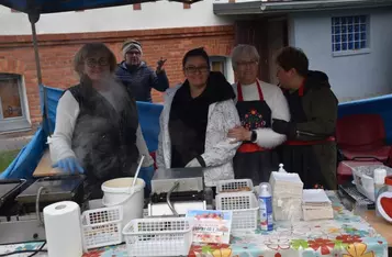 W Unisławiu odbył się piknik charytatywny dla Marcina Mrugalskiego/ Fot. GOK Unisław