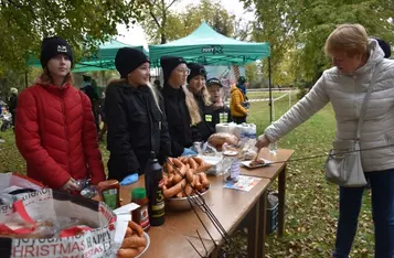 W Unisławiu odbył się piknik charytatywny dla Marcina Mrugalskiego/ Fot. GOK Unisław