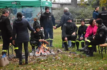 W Unisławiu odbył się piknik charytatywny dla Marcina Mrugalskiego/ Fot. GOK Unisław