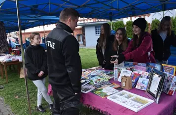 W Unisławiu odbył się piknik charytatywny dla Marcina Mrugalskiego/ Fot. GOK Unisław