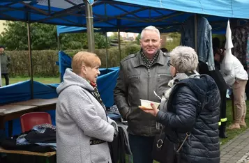 W Unisławiu odbył się piknik charytatywny dla Marcina Mrugalskiego/ Fot. GOK Unisław