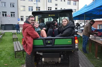 W Unisławiu odbył się piknik charytatywny dla Marcina Mrugalskiego/ Fot. GOK Unisław