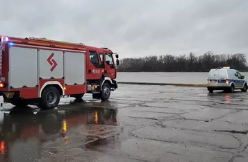 Nad Wisłą w Chełmnie trwa akcja poszukiwawcza/ Fot. WOPR Chełmno