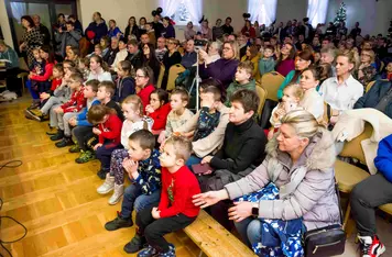 Choinka noworoczna w Papowie Biskupim/ Piotr Ziółkowski