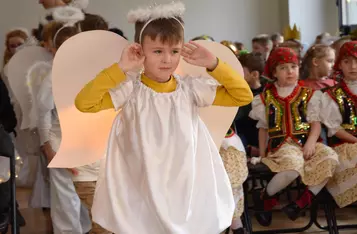 Międzyszkolny Konkurs Kolęd i Pastorałek w Chełmnie/ Fot. AW