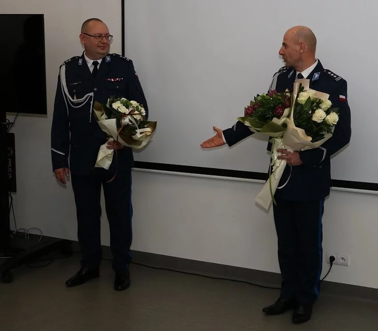 Zmiany na stanowiskach w Komendzie Powiatowej Policji w Chełmnie/ Fot. KPP Chełmno