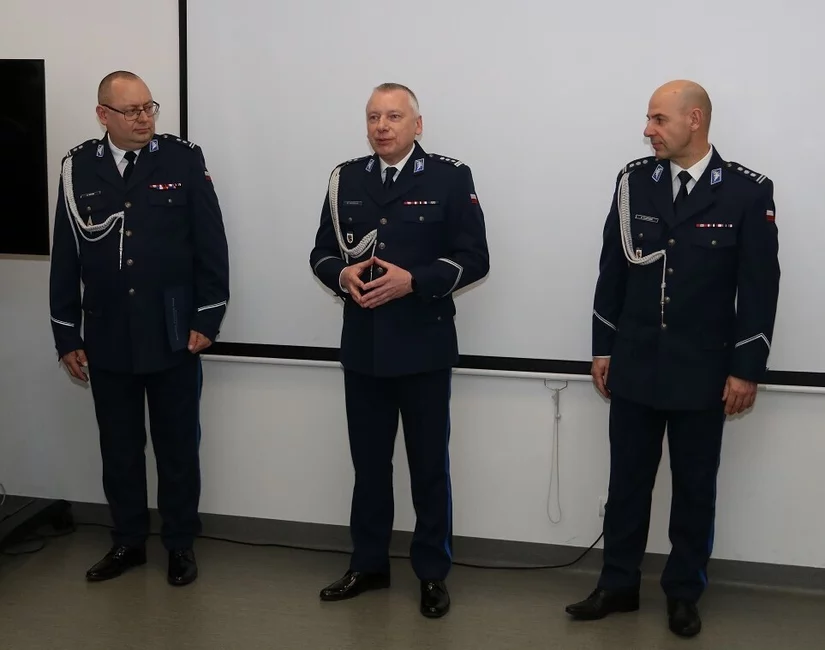 Zmiany na stanowiskach w Komendzie Powiatowej Policji w Chełmnie/ Fot. KPP Chełmno