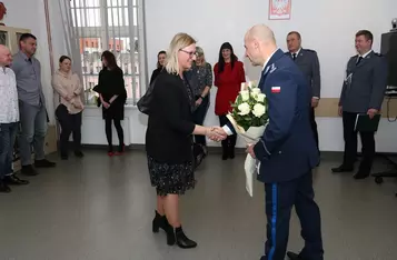 Zmiany na stanowiskach w Komendzie Powiatowej Policji w Chełmnie/ Fot. KPP Chełmno