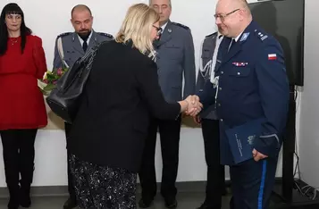 Zmiany na stanowiskach w Komendzie Powiatowej Policji w Chełmnie/ Fot. KPP Chełmno