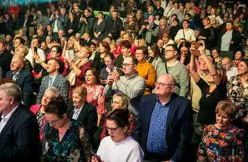 Uroczystość wręczenia odznak sołtysom/ Fot. Andrzej Goiński