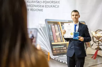 Spotkanie ze stypendystami/ Fot. Szymon Zdziebło/ tarantoga.pl dla UMWKP